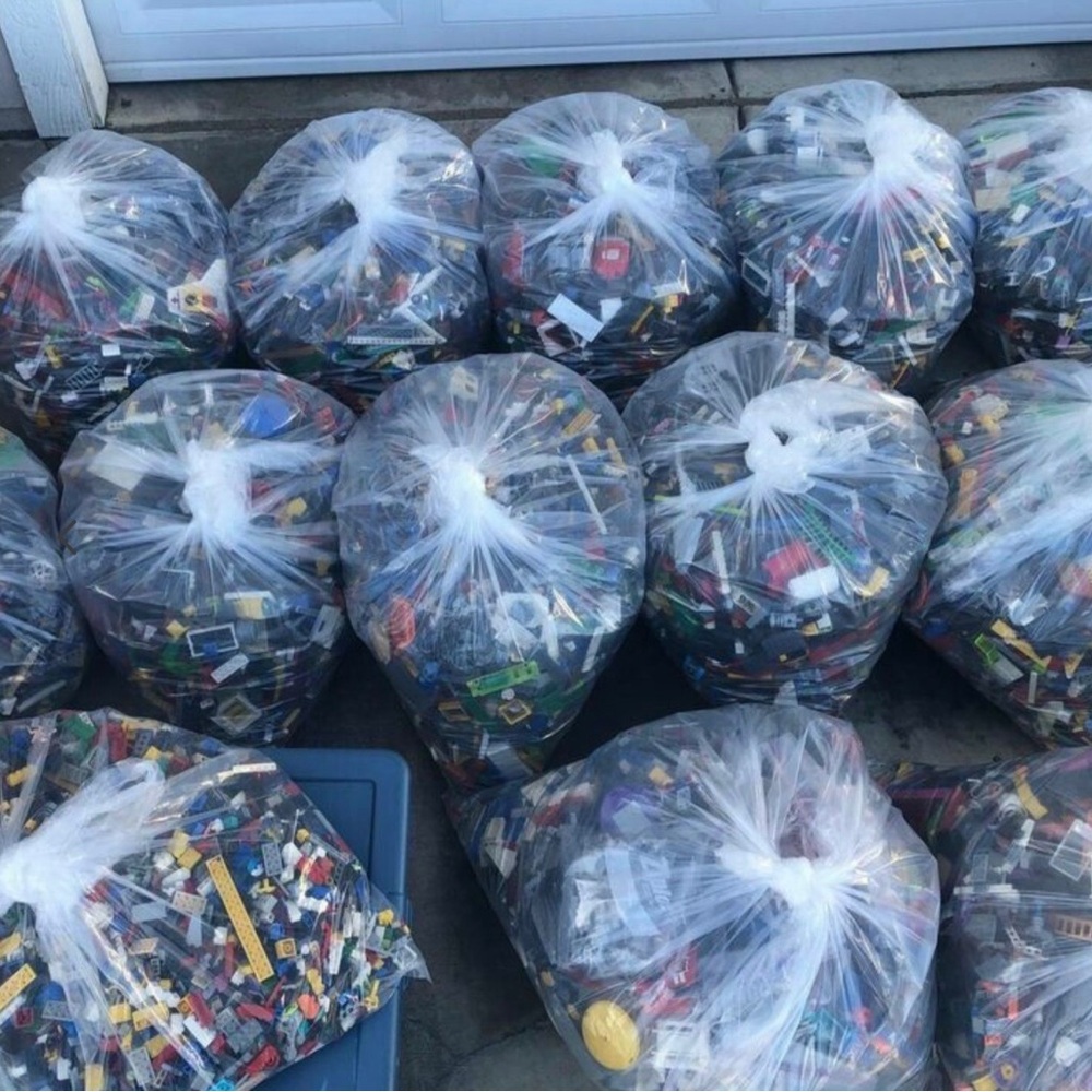Bulk Assorted LEGO Bricks 4 pounds random mixed lot